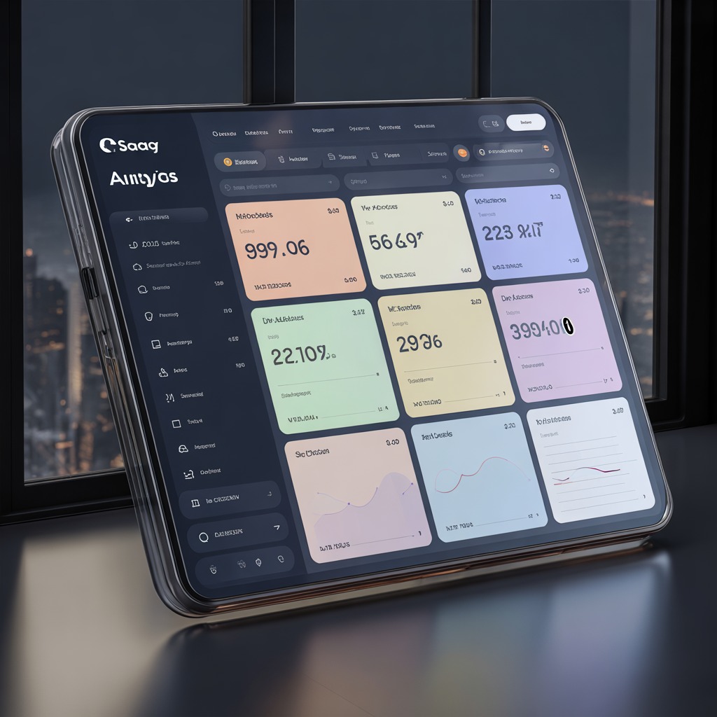 Abstrakti vihreä-sininen pinta